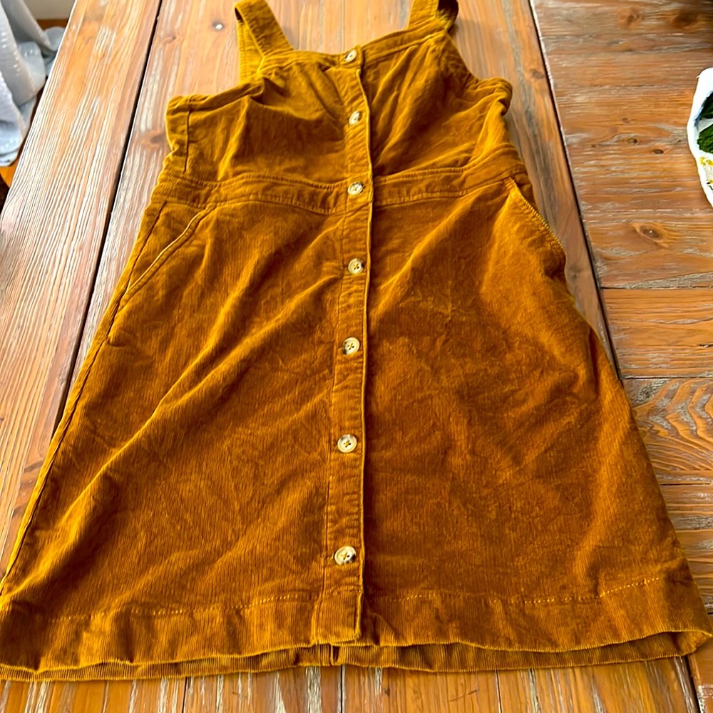 Crew cuts corduroy dress